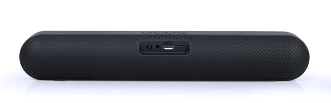 Gembird SPKBT-BAR400L haut-parleur soundbar Noir 2.0 canaux 10 W
