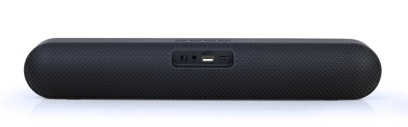 Barre Son Gembird SPKBT-BAR400L – Bluetooth 10W, Résistante à l'Eau