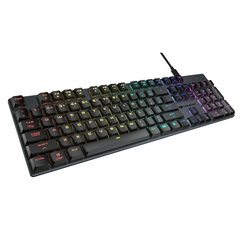 Cougar Clavier Gamer mécanique Luxlim RGB Optical Switch Neuf