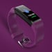 Montre Connectée Sport iOs Android Réveil Podomètre Cardio Bluetooth SMS Violet YONIS