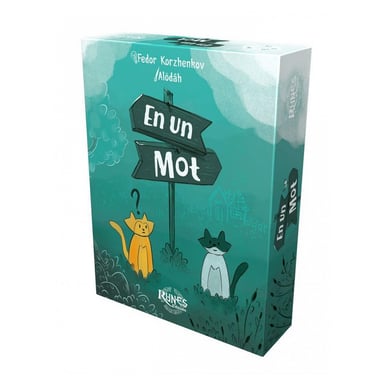 Jeu de société addictif ''En un Mot'' - Amusement rapide et bilingue