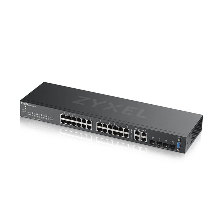 Zyxel GS2220 28 EU0101F commutateur réseau Géré L2 Gigabit Ethernet 101001000 Neuf - vue 2
