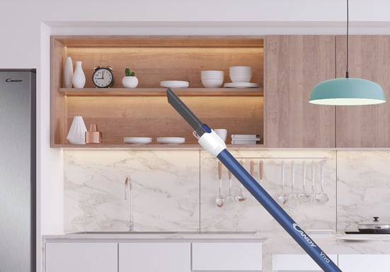 Candy CVIVA15 011 Batería Secar Sin bolsa 0,7 L 240 W Blanco