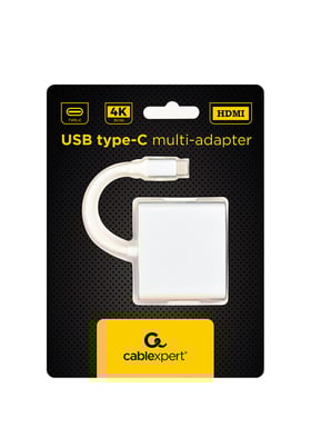 Gembird A-CM-HDMIF-02-SV adaptateur graphique USB Argent