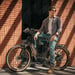 Bicicleta eléctrica de fibra de carbono MIHOGO AIR MAX con doble batería, app inteligente y frenos hidráulicos - plateada
