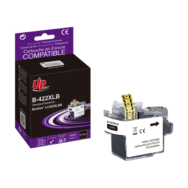 Cartouche compatible PGI 520BK - vue 4