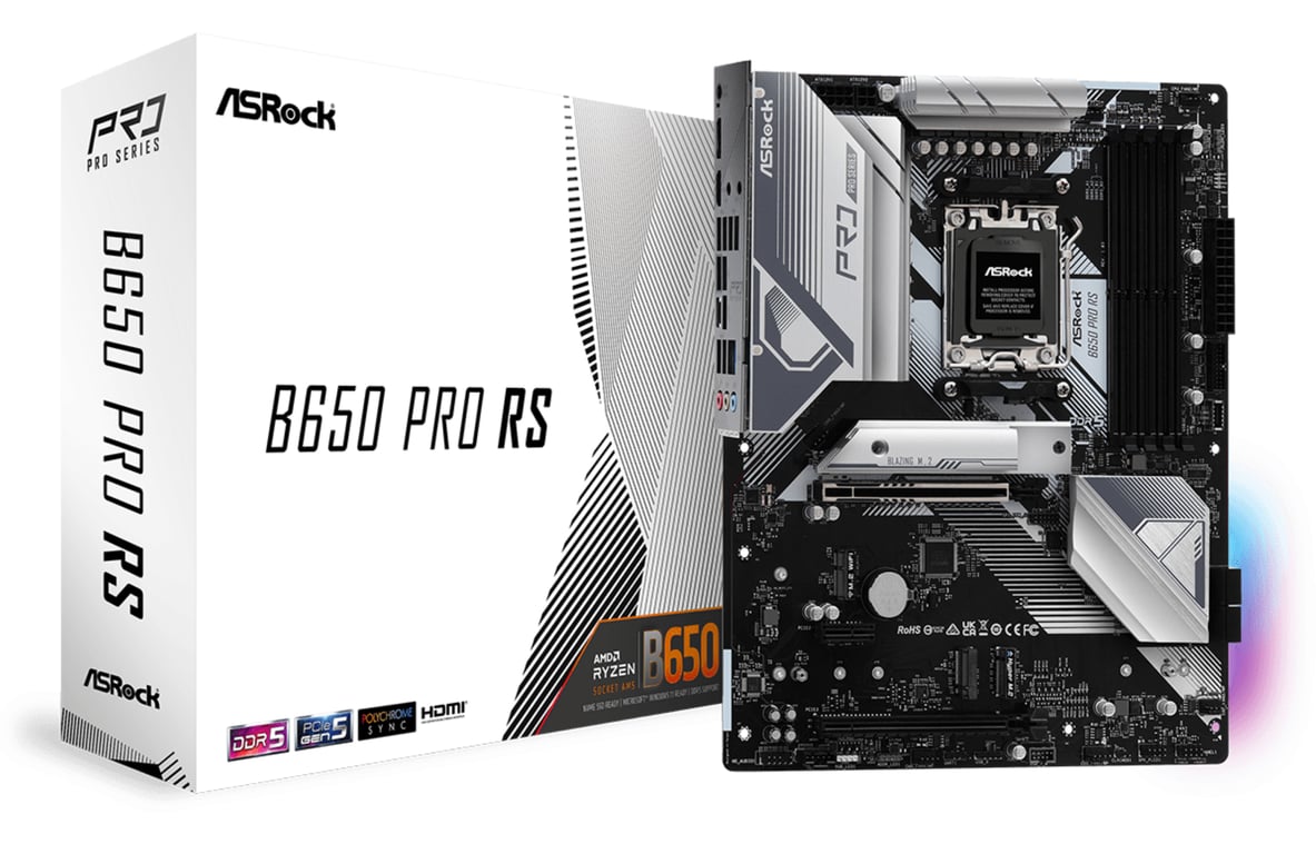 ASRock B650 Pro RS - vue 3