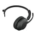 Jabra Evolve2 65, MS Auriculares inalámbricos mono Diadema Escritorio/Centro de llamadas USB Tipo-C Bluetooth Negro