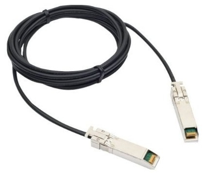 Extreme networks 3m SFP+ Cable de fibra óptica e InfiniBand SFP+ Negro, Plata