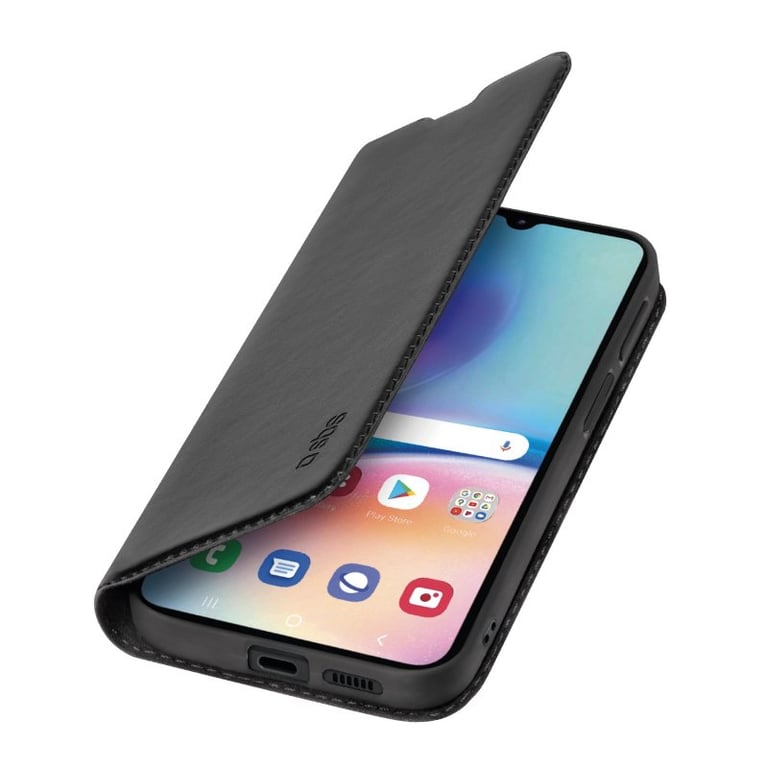SBS TEBKLITESAA05SK coque de protection pour téléphones portables 17 cm (6.7 ) Étui avec portefeuille Noir Samsung Galaxy A05s - Neuf