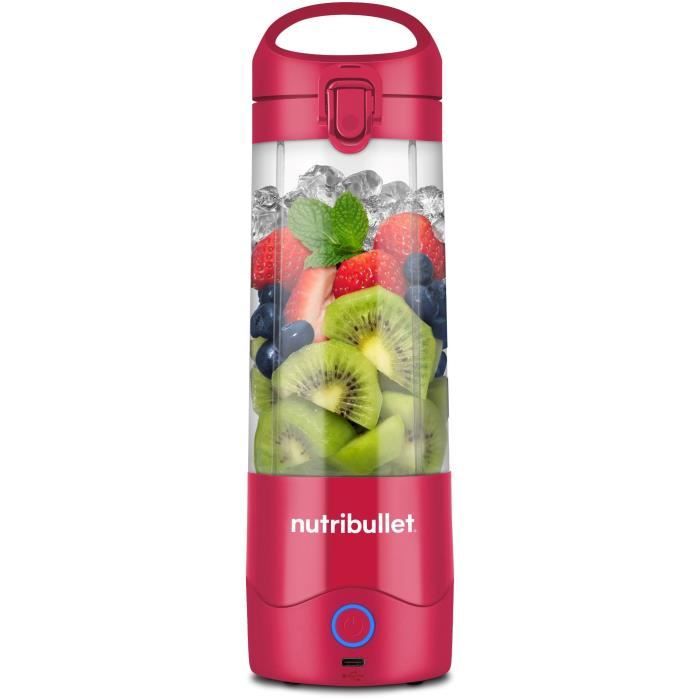 NutriBullet portable blender blender portable 475ml sans BPA mini blender blender multifonctions chargeur USB C plus de 15 cycles de mixage NBP003MA - vue 4