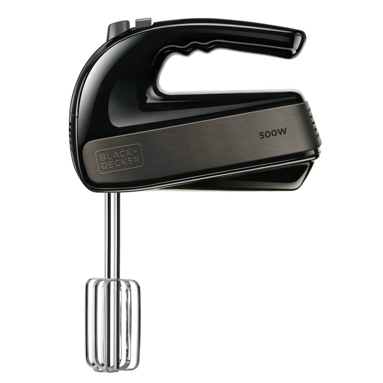 Batteur Black & Decker BXMX500E – 500 W, 5 Vitesses + Turbo, Acier Inoxydable - vue 7
