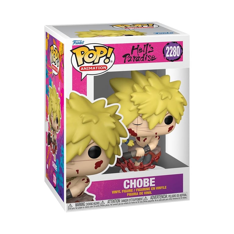 Figurine Funko Pop Animation Hell’ Paradise Chobe - vue 3