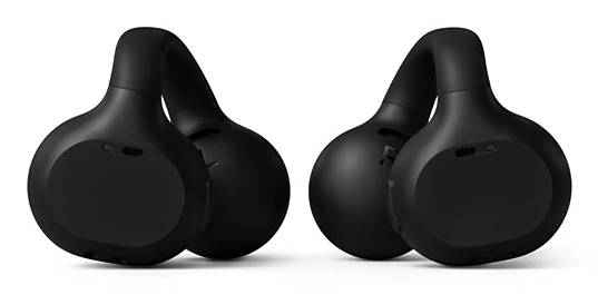 Philips 2000 series TAQ2000BK Casque True Wireless Stereo (TWS) Clip d'oreille, Open-ear Appels/Musique Bluetooth Noir - Neuf