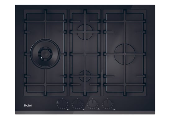 Haier Series 6 HAVG5D4TB Negro Integrado 65 cm Gas 4 zona(s)