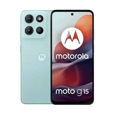 Motorola moto g15 (4G) 512 Go, Bleu clair