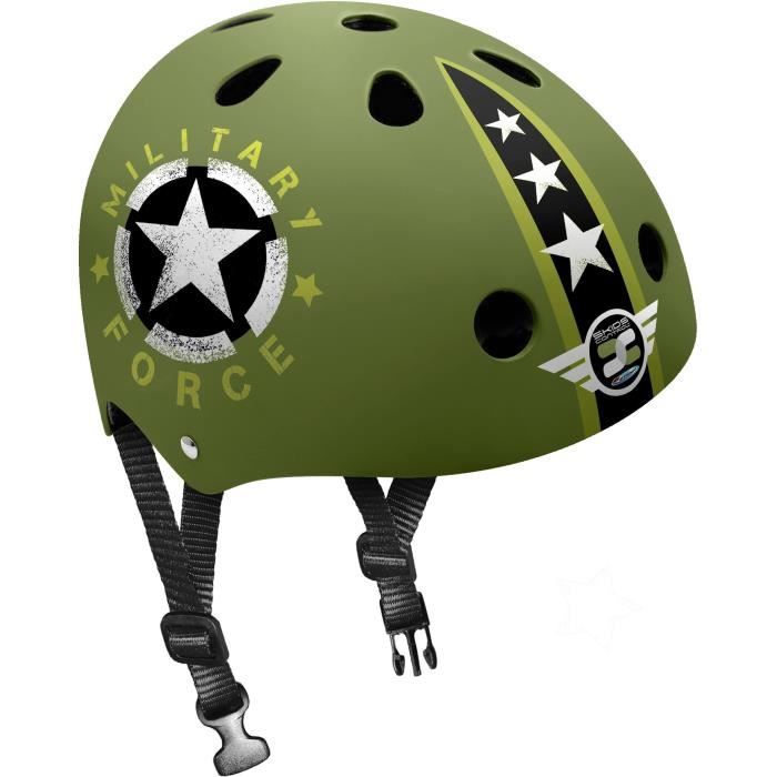 Casque Skate STAMP Skids Control Military Star Mixte Taille 5357 cm - vue 2