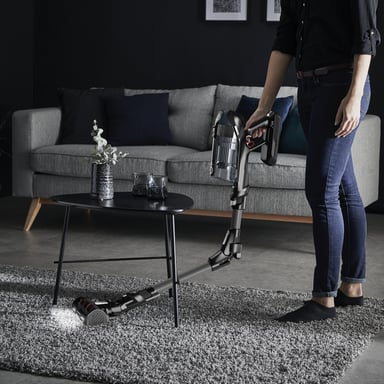 Rowenta X-Force Flex RH99A9 aspirateur Noir, Gris Sans sac