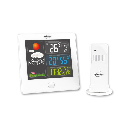 Station météo avec écran couleur INOVALLEY Neuf