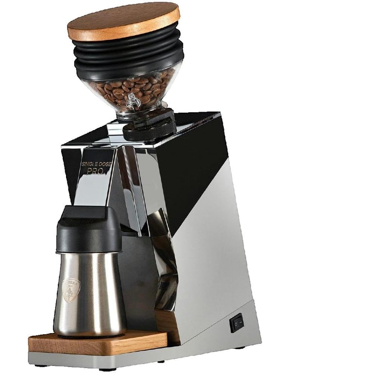 Cafetiere expresso EUREKA Oro Mignon Single Dose PRO Chrome 15 bar Café moulu
