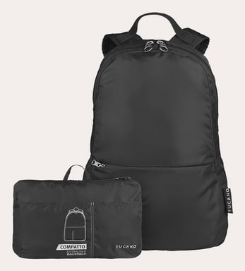 Tucano BPCOBK-ECO-BK mochila Mochila de senderismo Negro Nylon