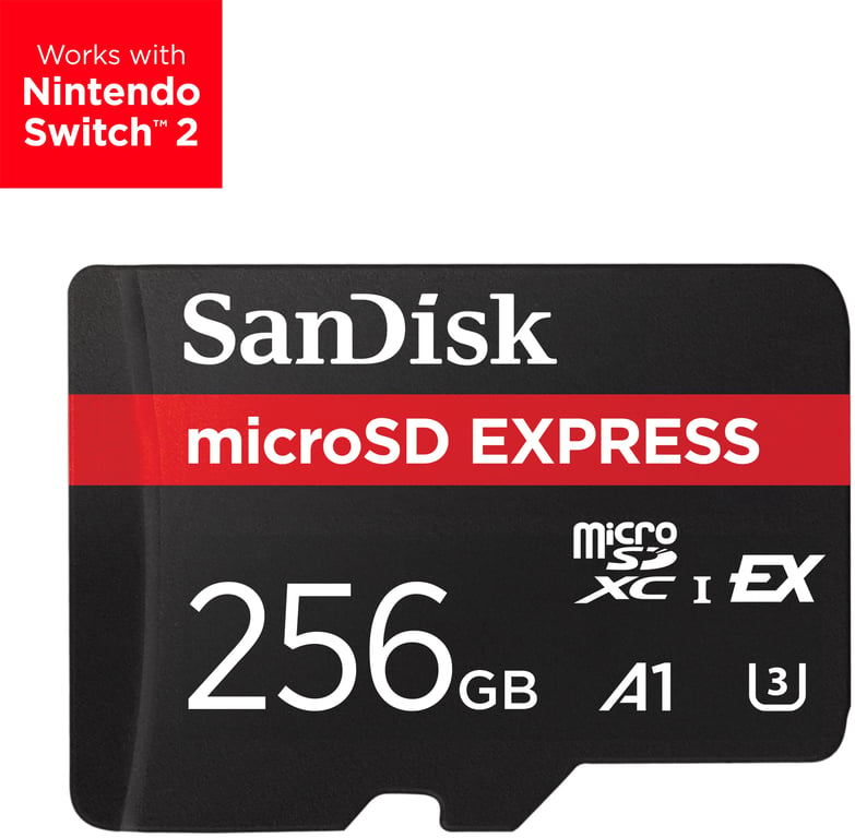 Carte Mémoire Sandisk Micro Sd Express pour Nintendo Switch 2  - vue 5