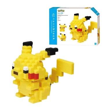 Bandai Figurine en briques - NANOBLOCK - Pokémon - Pikachu Deluxe - vue 7
