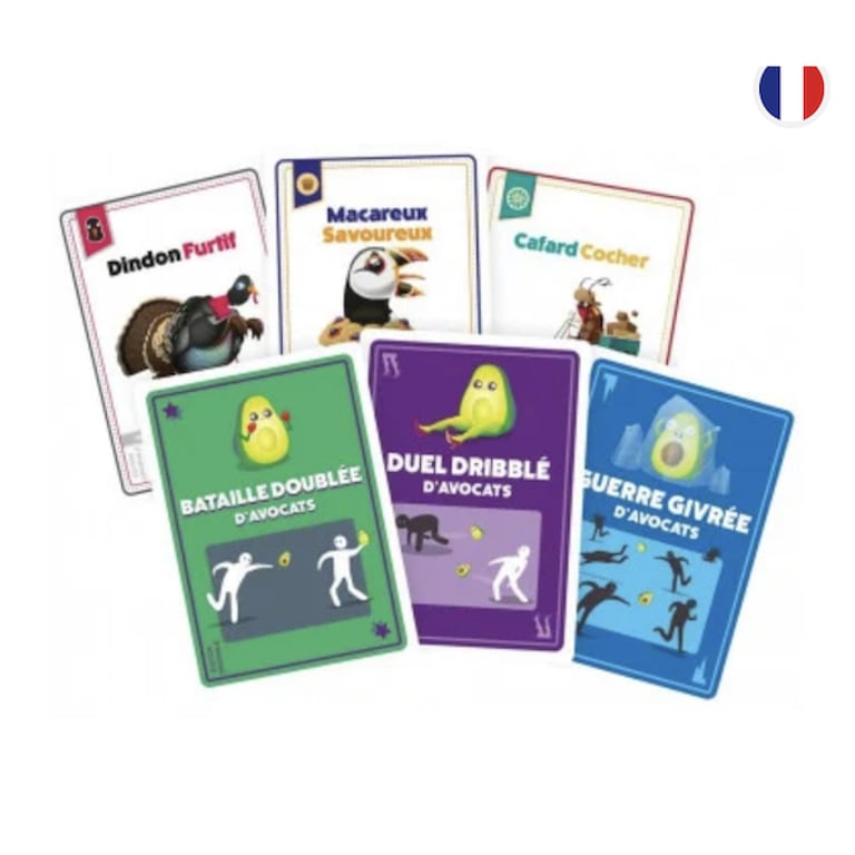 Jeu de cartes Aie Aie Avocat - Asmodee : Fun et Stratégie en Équipe - Neuf