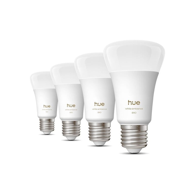 Ampoule LED A60 E27 Philips Hue A60 Ambiance 810 lm Dimmable Bluetooth Zigbee Neuf