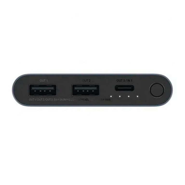 Xiaomi PB100DPDZM Lithium-Ion (Li-Ion) 10000 mAh Noir, Bleu - Neuf