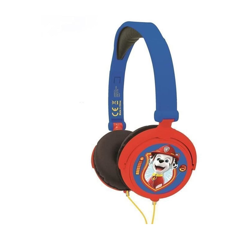 Casque stéréo filaire pliable Pat' Patrouille pour enfants avec limitation de volume d'écoute LEXIBOOK - vue 1
