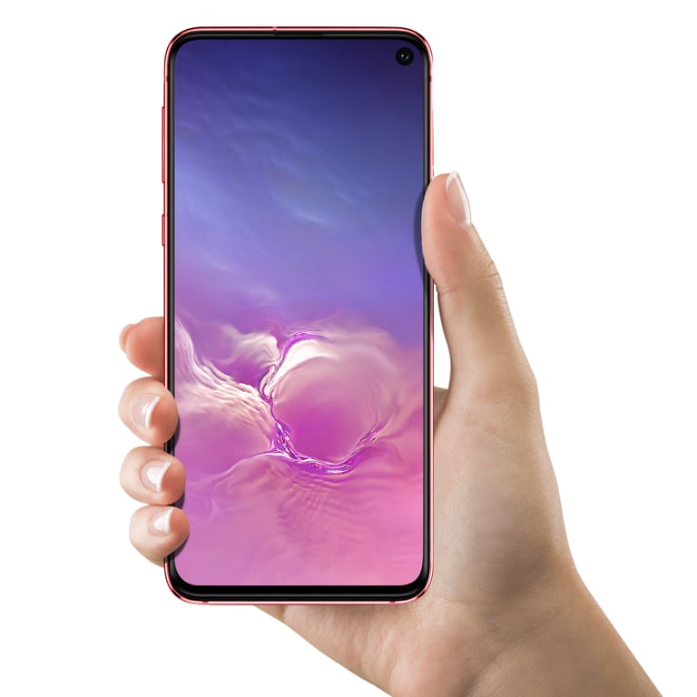 Bloc Complet pour Samsung Galaxy S10 Écran LCD Vitre Tactile Rouge - Neuf