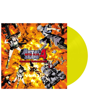 Metal Slug 4 OST Vinyle - 1LP