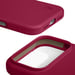 iDeal of Sweden Custodia in silicone con MagSafe per Apple iPhone 17 Pro Max - Cranberry