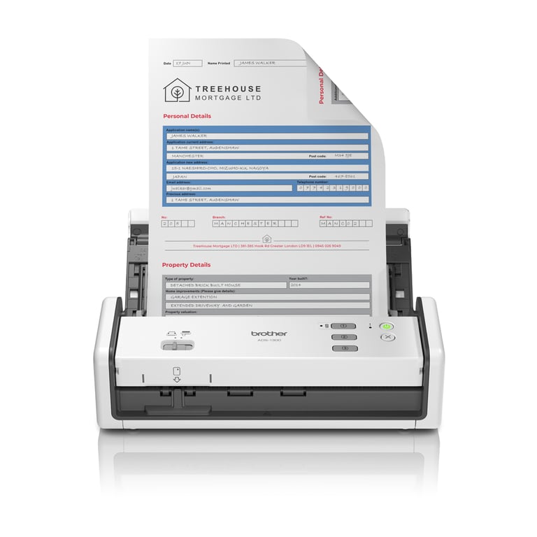 Brother ADS 1300 Scanner compact et portable Neuf