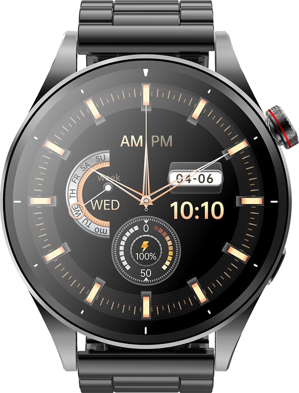 Maxcom Fw66 Iron R Montre Connectée Avec Bracelet Métal Affichage 1.43 Bluetooth - vue 3