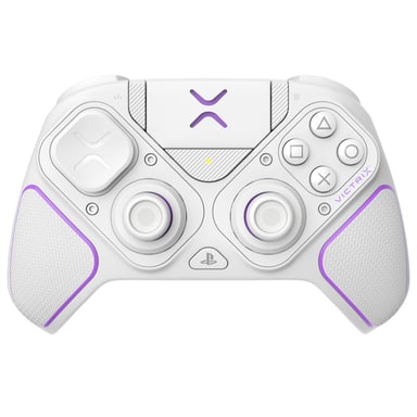 Manette sans fil Pdp Victrix Pro BFG pour PS5 PS4 et PC Blanc
