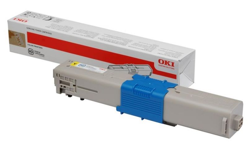 Toner laser OKI 44973533 pour C301C321MC332MC342 1 500 pages Jaune Neuf