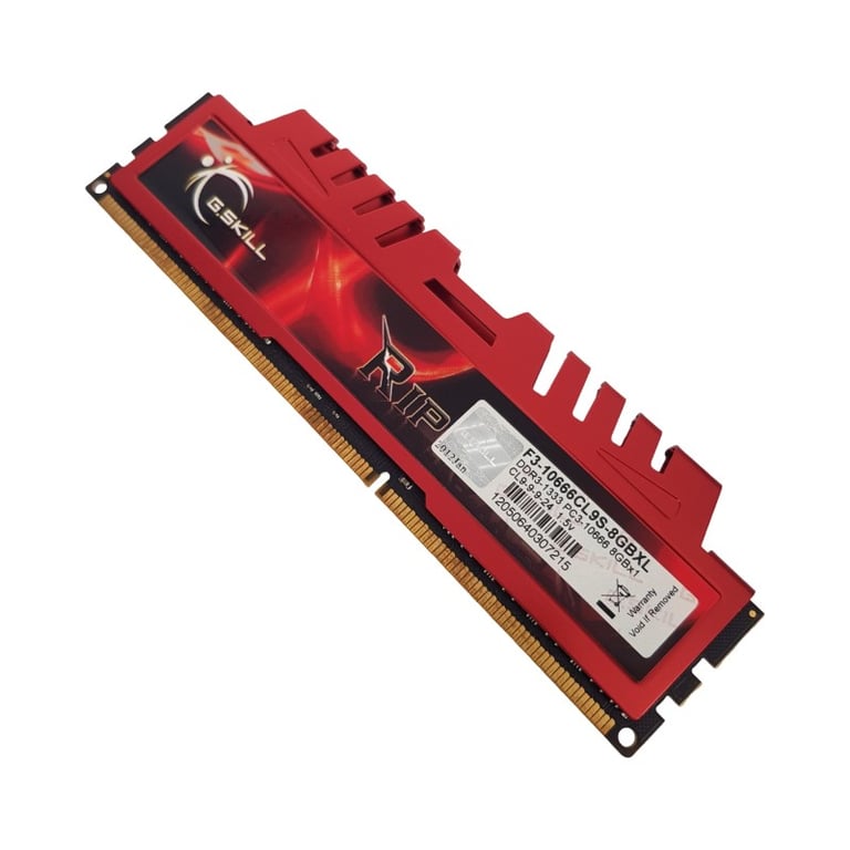G.Skill 8Go Ram Ddr3 F3-10666Cl9S-8Gbxl Dimm Pc3-10666 - Très Bon État