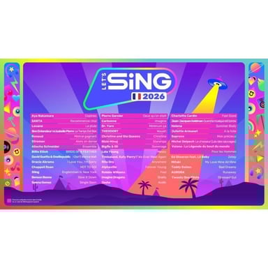 Let's sing 2026 + 2 Micros - Juego Xbox Series X