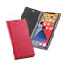 Diarycase 2.0 Funda tipo concha de piel auténtica con soporte magnético para Apple iPhone 12/12 Pro, Rojo Burdeos