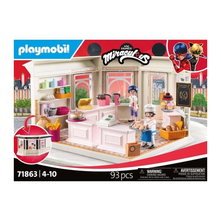 PLAYMOBIL 71863 Miraculous : Boulangerie Dupain Cheng - vue 5