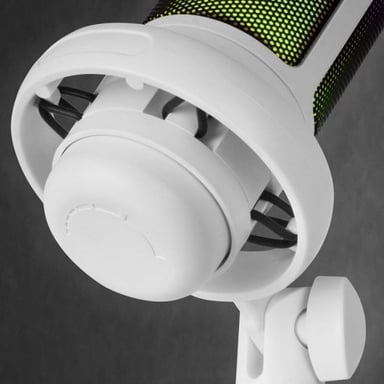 MARS GAMING Microfono Pro ADC 196KHZ 24BITS bianco