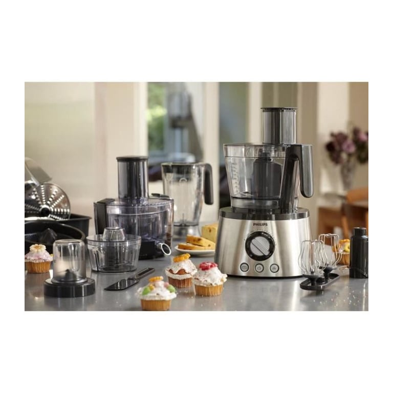 Robot de Cuisine Philips HR7778/00 – 1300 W, 34 Fonctions, Bol 3,4 L - vue 5