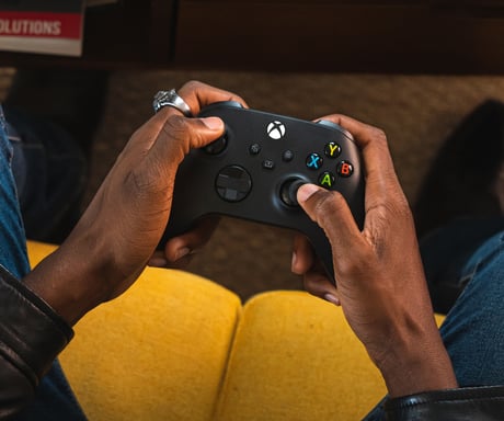 Microsoft Xbox Wireless Controller Manette de jeu sans fil Bluetooth noir pour PC, Microsoft Xbox One, Microsoft Xbox One S - Noir
