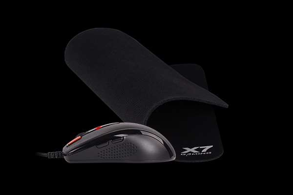 Souris A4Tech X-7120 – Ambidextre USB Type-A, 2000 DPI - vue 2