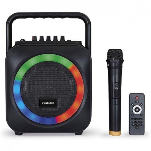 Fonestar BOX 35LED Altavoz Bluetooth con Karaoke Neuf