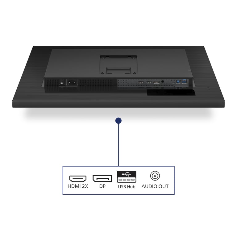 Philips 27B1N3800 Moniteur Ultra HD 27 Pouces réglable en Hauteur Haut parleurs Adaptive Sync 3840x2160 60 Hz 2X HDMI 2.0 1x DisplayPort 1.4 Hub USB - vue 2