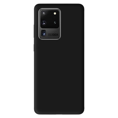 Coque silicone unie Mat Noir compatible Samsung Galaxy S20 Ultra