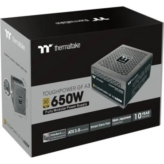thermaltake alimentation modulaire gf a3 toughpowe 80 plus gold - vue 3